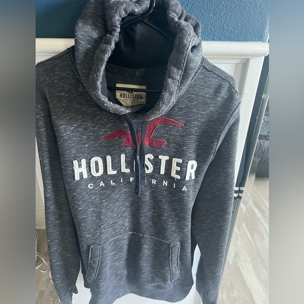 hollister hoodie men’s size large